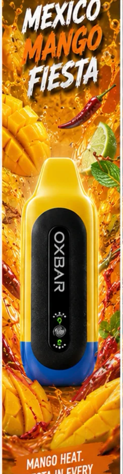 Mexico Mango Fiesta promotional flavour card